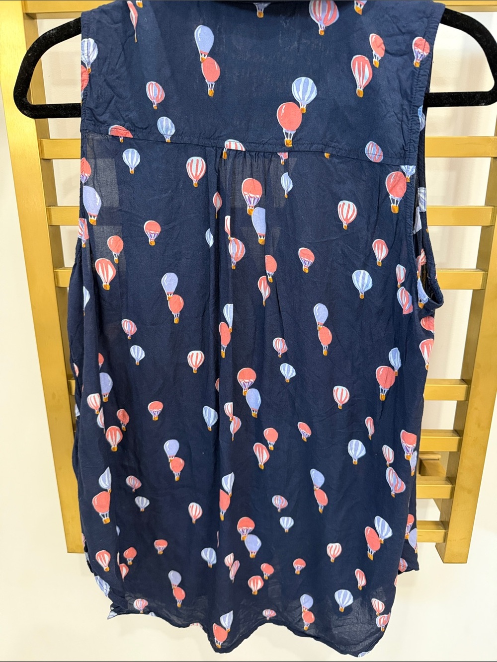 Like new Maeve hot air balloon button up blouse - Picture 3 of 4